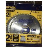 2 pack of 10” Saw Blades 2 pack of 10” Saw Blades