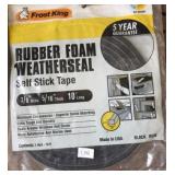 Rubber Foam Weather Seals