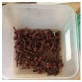 1in red metal roofing screws 1in red metal roofing screws