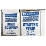 Shingle starter strip Shingle starter strip