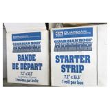 Shingle starter strip