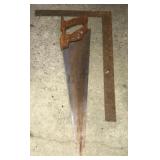 Square & handsaw Square & handsaw