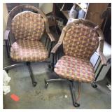 Padded rolling chairs Padded rolling chairs