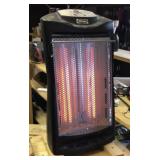 Electric heater black