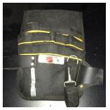 Nylon hammer loop tool pouch