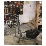 Air elliptical machine