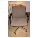 Office chair upholstered