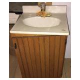 Sink and cabinet