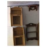 Wooden wall shelves Wooden wall shelves