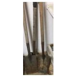 Shovels , fork + Shovels , fork +