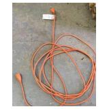 Orange extension cord Orange extension cord
