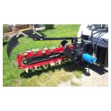 Skid Steer Hydraulic Trencher Skid Steer Hydraulic Trencher
