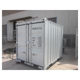 9ft storage container with window and man door 9ft storage container with window and man door