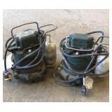 Submersible pumps