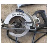 Black & Decker worm saw Black & Decker worm saw