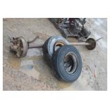 trialer axle & tires