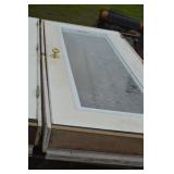 32" full glass built in blind door 32" full glass built in blind door