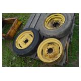 JD implement rims & tires