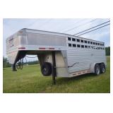 EBY aluminum stock trailer EBY aluminum stock trailer