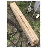 Wood stakes Wood stakes