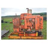 Detriot 353 motor with double hydraulic pump Detriot 353 motor with double hydraulic pump