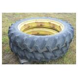 12.4-42 on JD 11" rims 12.4-42 on JD 11" rims