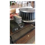 Time clock, small file box, file lazy susan Time clock, small file box, file lazy susan