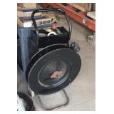 Metal banding & cart + tools Metal banding & cart + tools