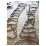 Pair tire chains fits 13.00-24 Pair tire chains fits 13.00-24