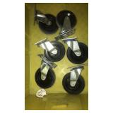 4"x7/8" casters 4"x7/8" casters