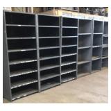 18" deep steel shelving units