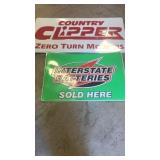 Metal signs Metal signs