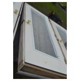 32" full glass built in blnd door 32" full glass built in blnd door