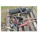 pumps and a roller pumps and a roller