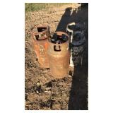 Propane forklift tanks