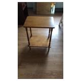 Wood end table Wood end table