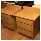 Matching 3 drawer cabinets