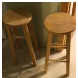 Wood stools