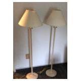 Floor lamps with 18" shade