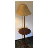 Floor lamp with shade