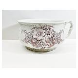 Antique Chamber Pot Red Transfer Duchess