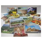 Large Lot of Postcards Mostly USA Some Booklets