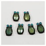 Double Hole Glass Beads