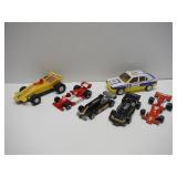 Lot of Vintage Race Cars Die Cast