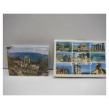 2 Postcard Accordion Picture Booklets