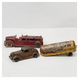 Lot of Antique Tootsie Toys