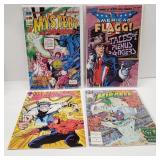 Lot of 4 Comics