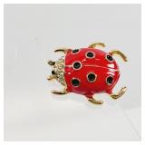 Ladybug Brooch