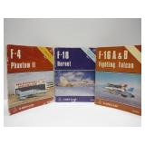 Lot of 3 Books on Military Aircraft
