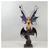 Goth Fairy on Cross